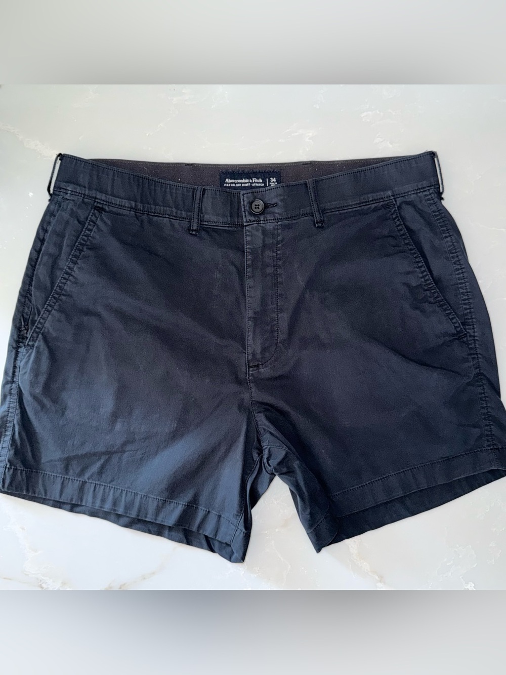 Abercrombie & Fitch Men’s Black All Day Chino Shorts